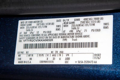 2019 Ford Transit-250 Base