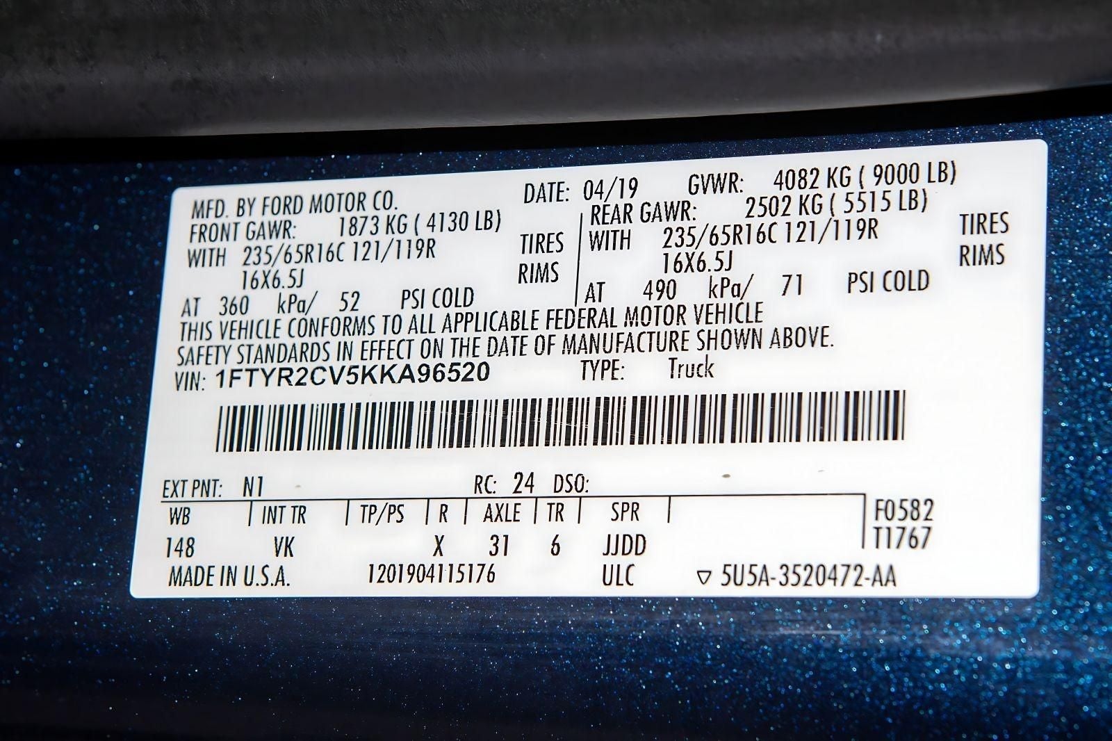 2019 Ford Transit-250 Base