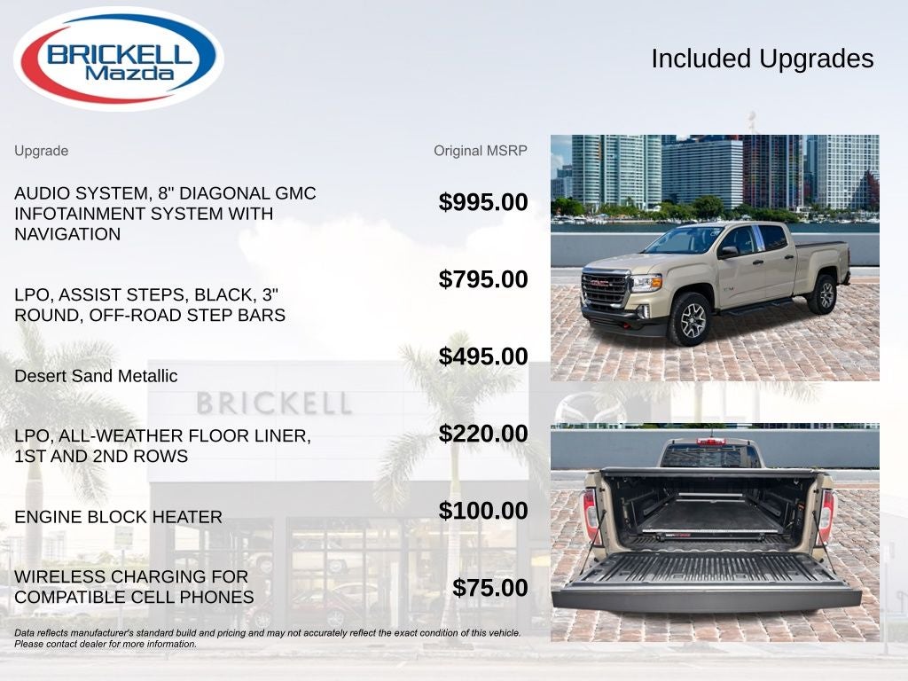 2022 GMC Canyon AT4 w/Leather