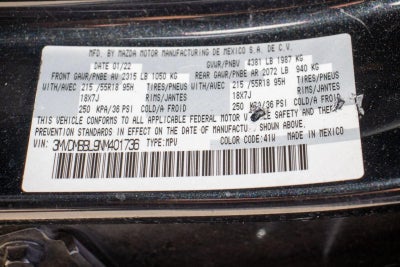 2022 Mazda Mazda CX-30 2.5 S Select Package