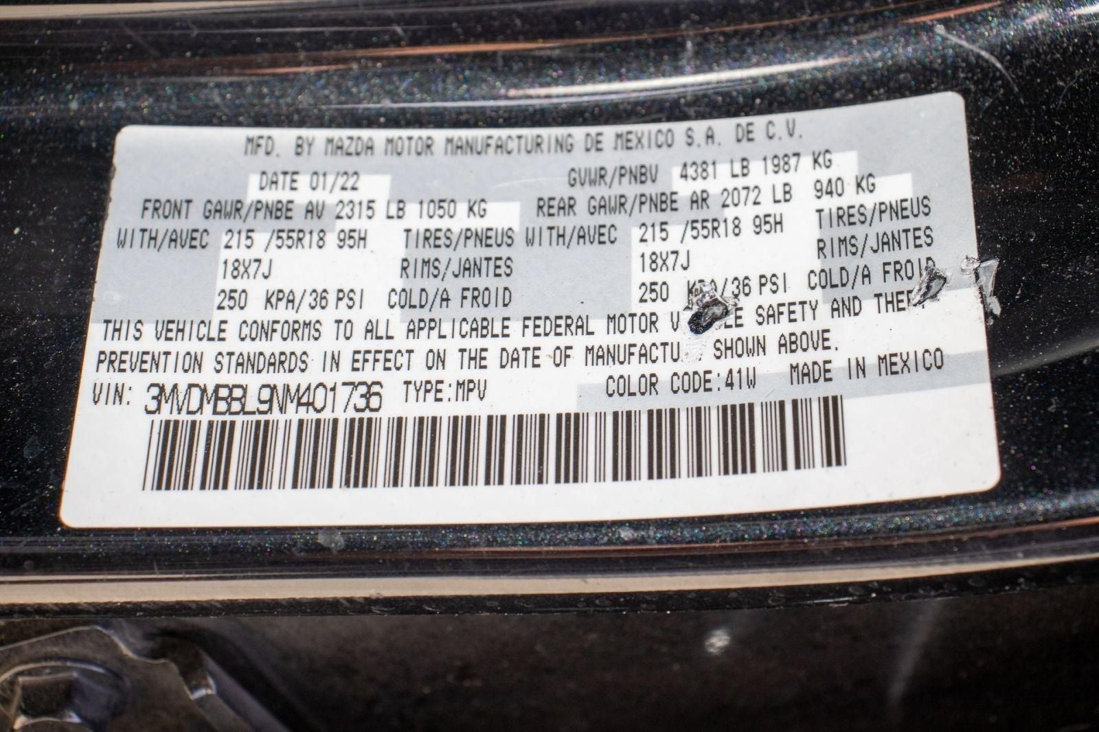 2022 Mazda Mazda CX-30 2.5 S Select Package