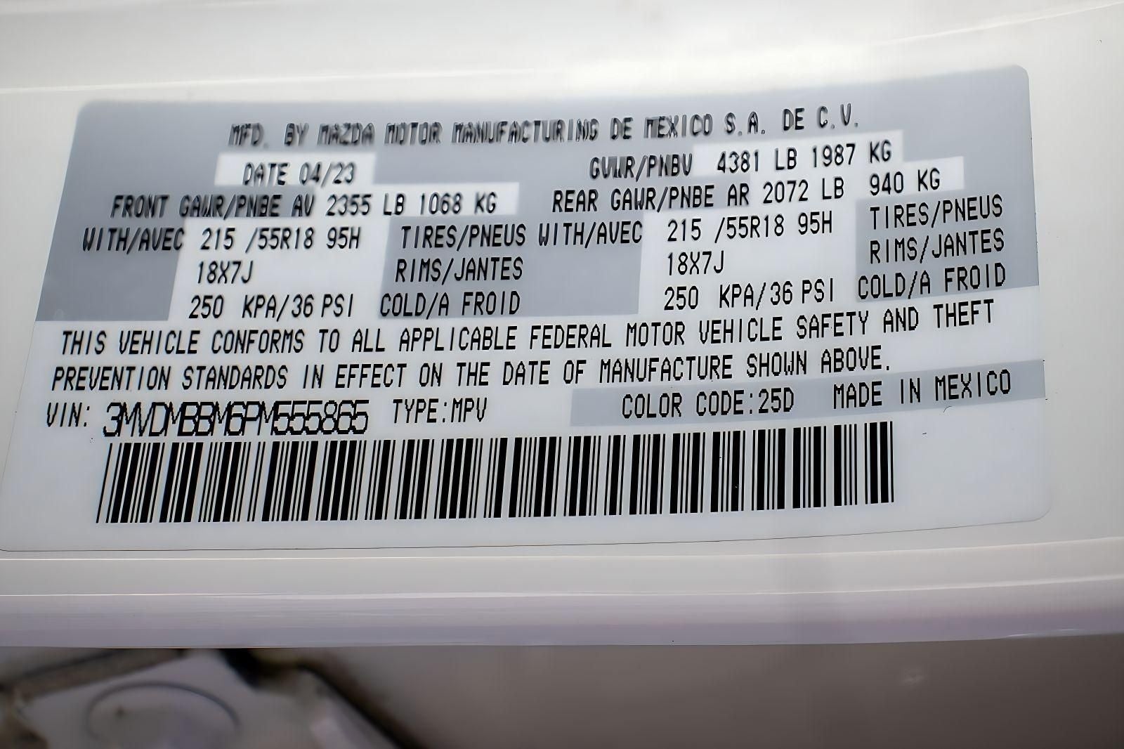 2023 Mazda Mazda CX-30 2.5 S Select Package