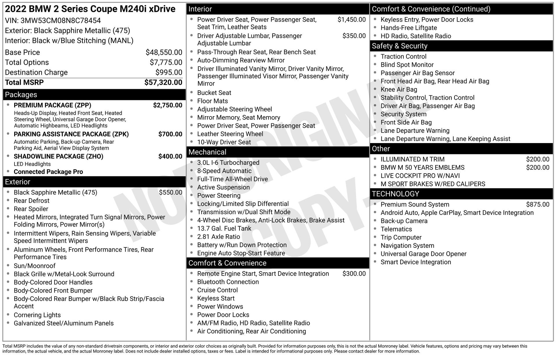2022 BMW 2 Series M240i