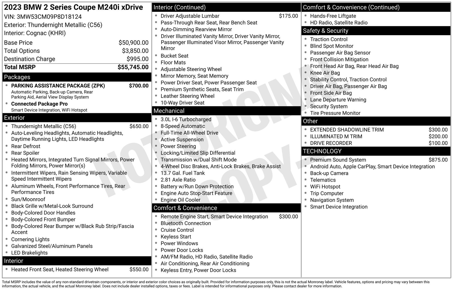 2023 BMW 2 Series M240i