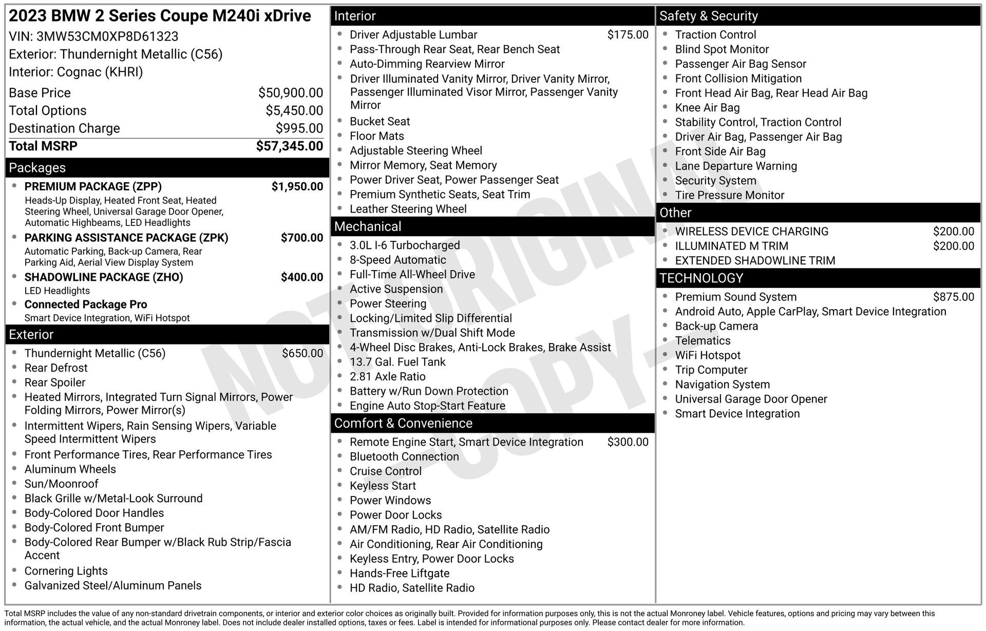 2023 BMW 2 Series M240i
