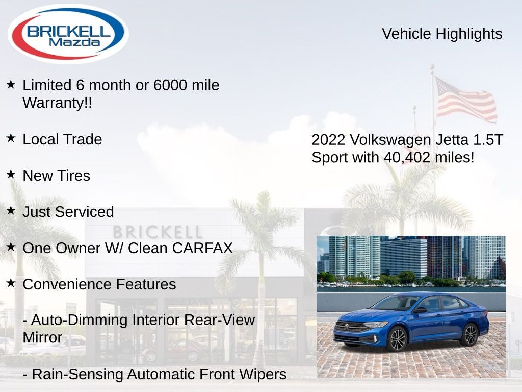 2022 Volkswagen Jetta 1.5T Sport