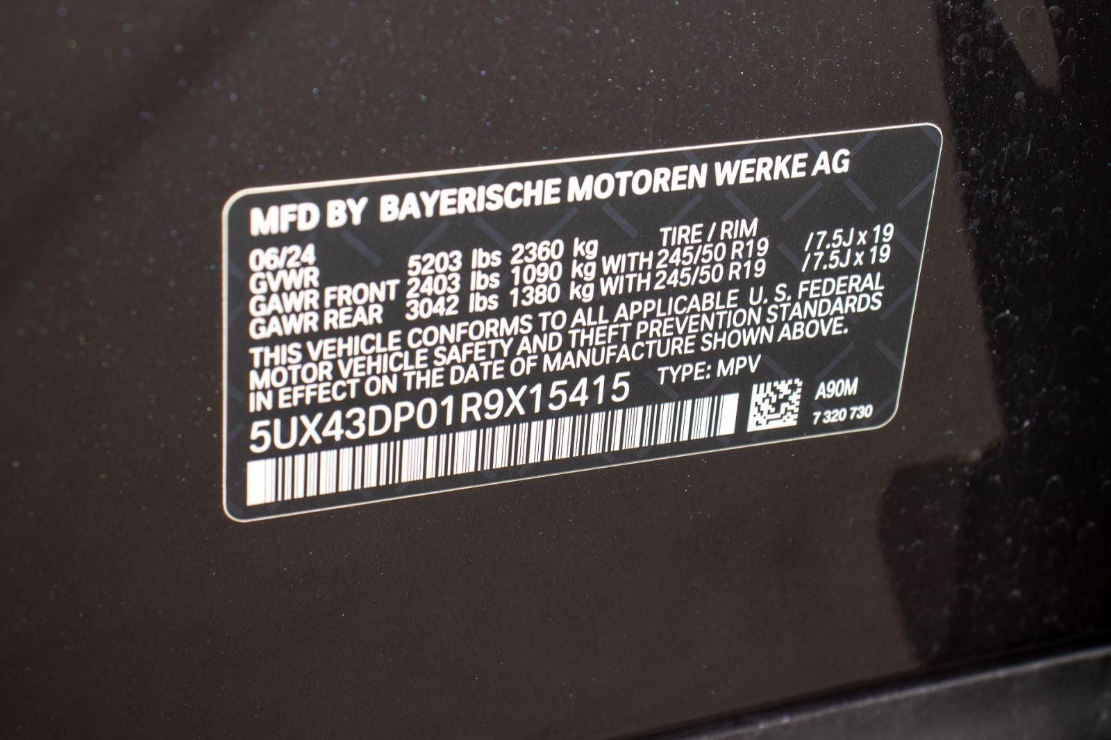 2024 BMW X3 sDrive30i