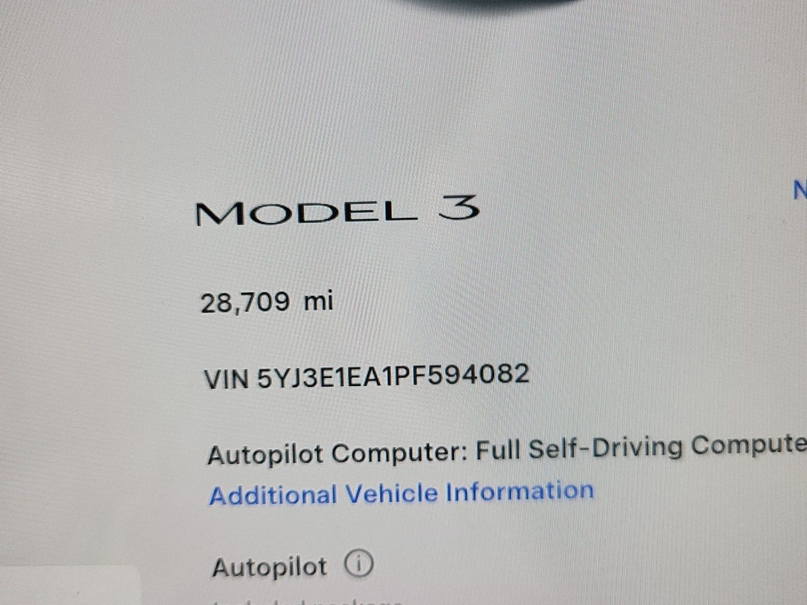 2023 Tesla Model 3 Base