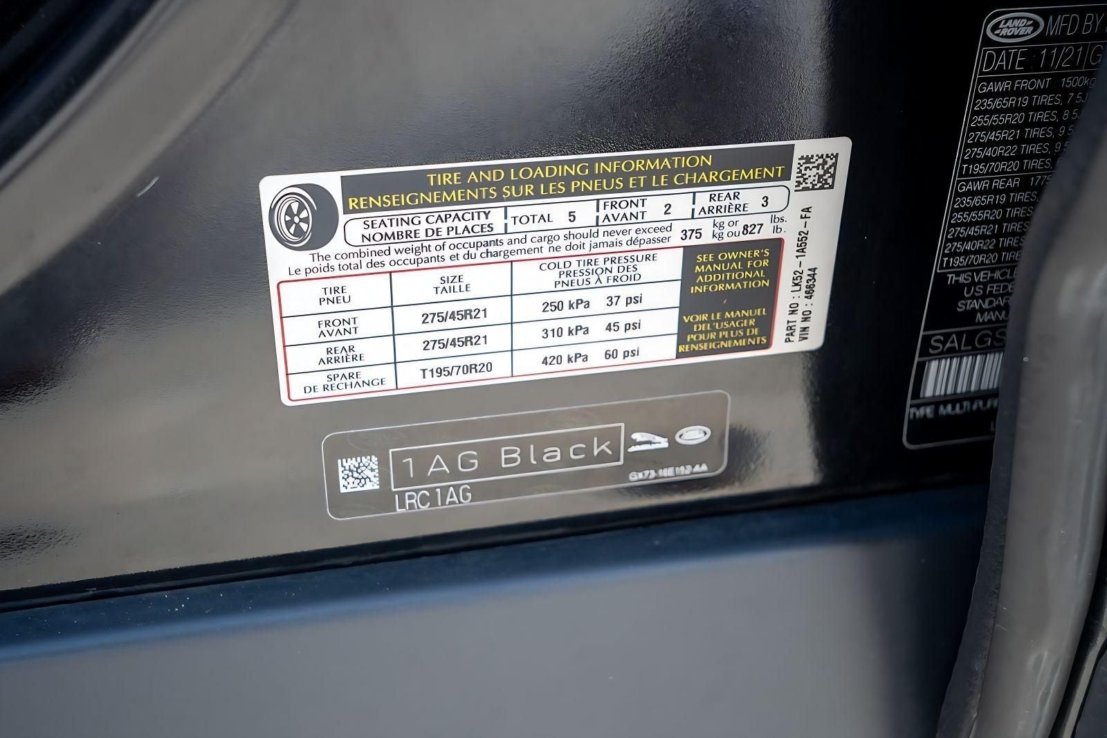 2022 Land Rover Range Rover Westminster