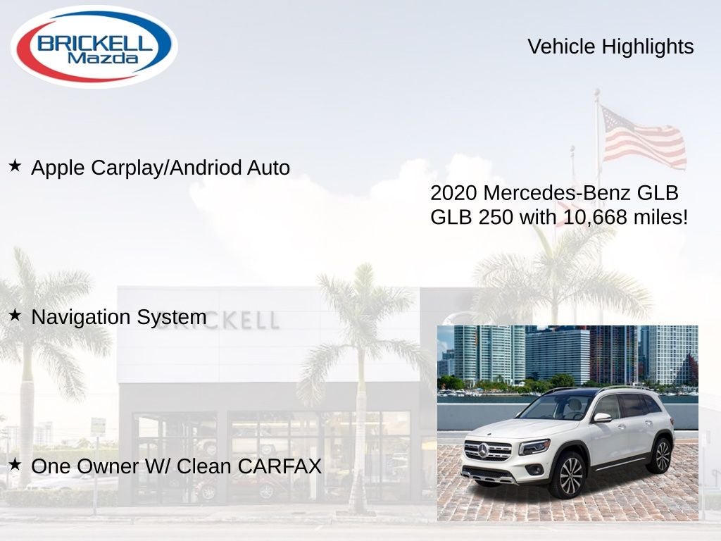 2020 Mercedes-Benz GLB GLB 250