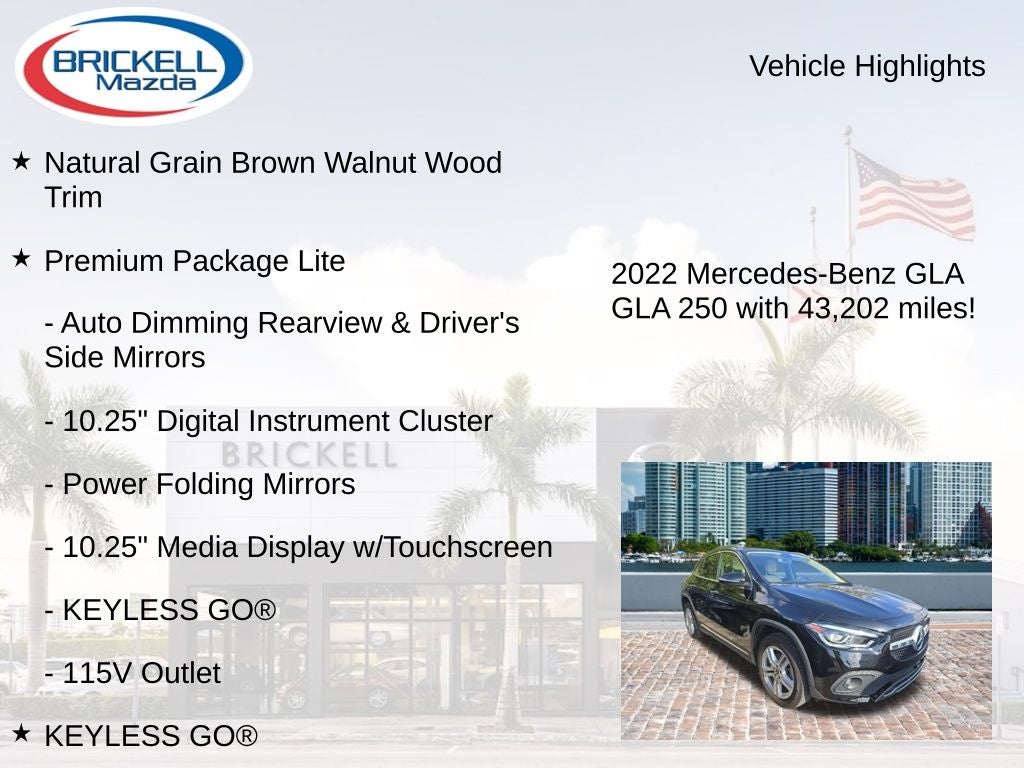 2022 Mercedes-Benz GLA GLA 250