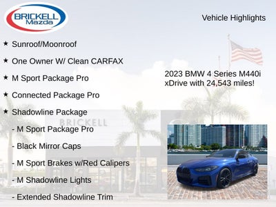 2023 BMW 4 Series M440i xDrive