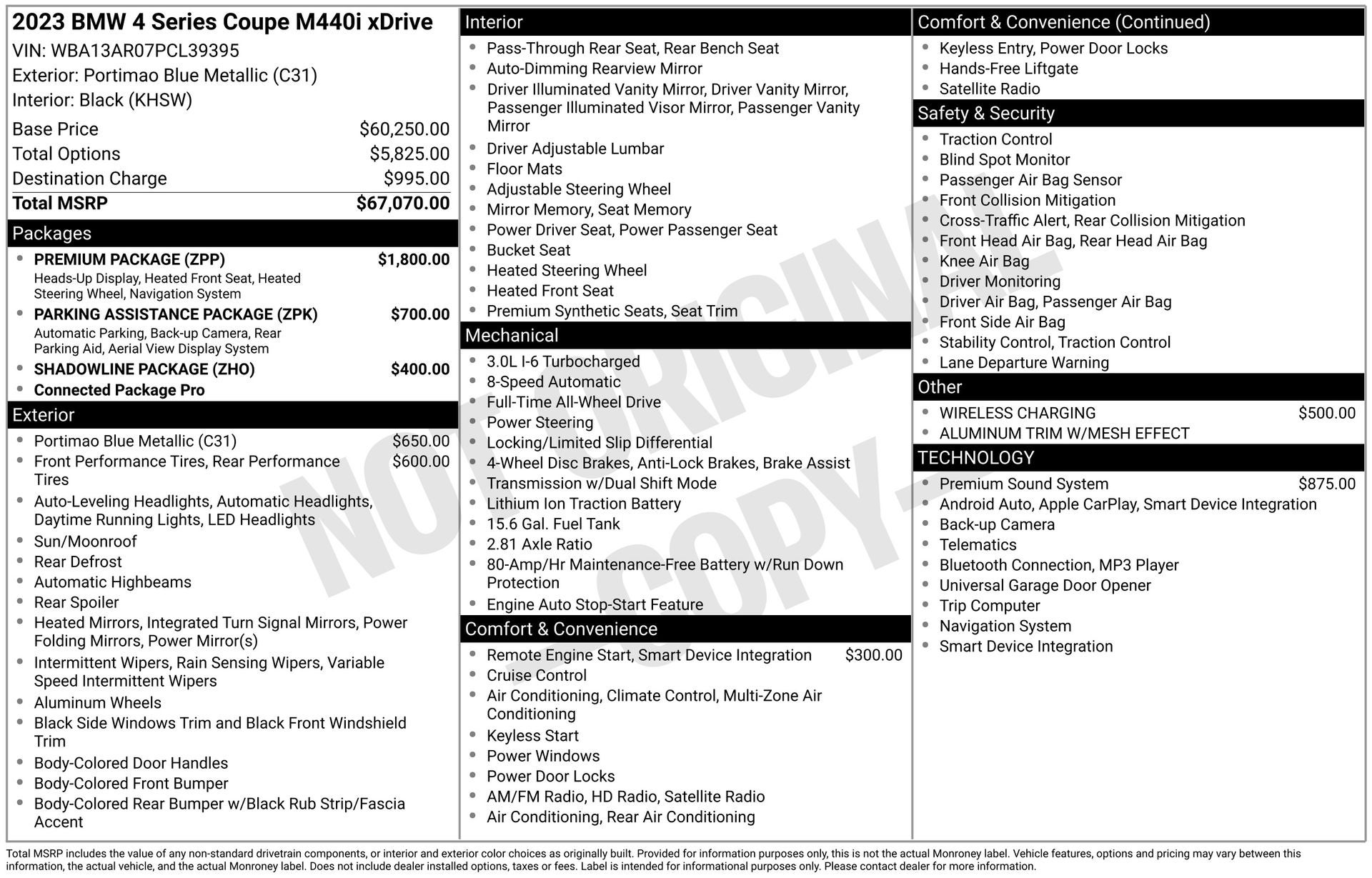 2023 BMW 4 Series M440i xDrive