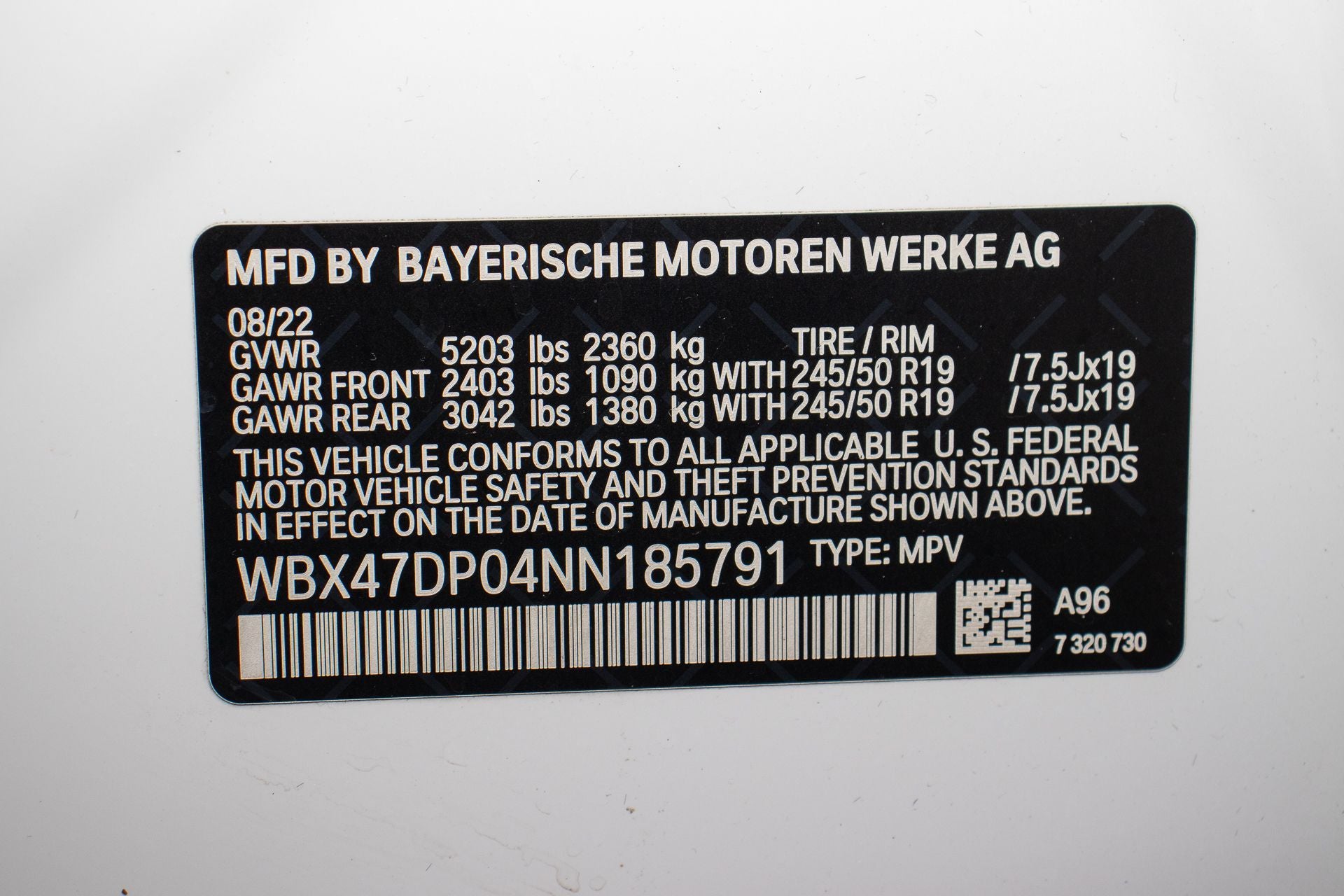 2022 BMW X3 sDrive30i