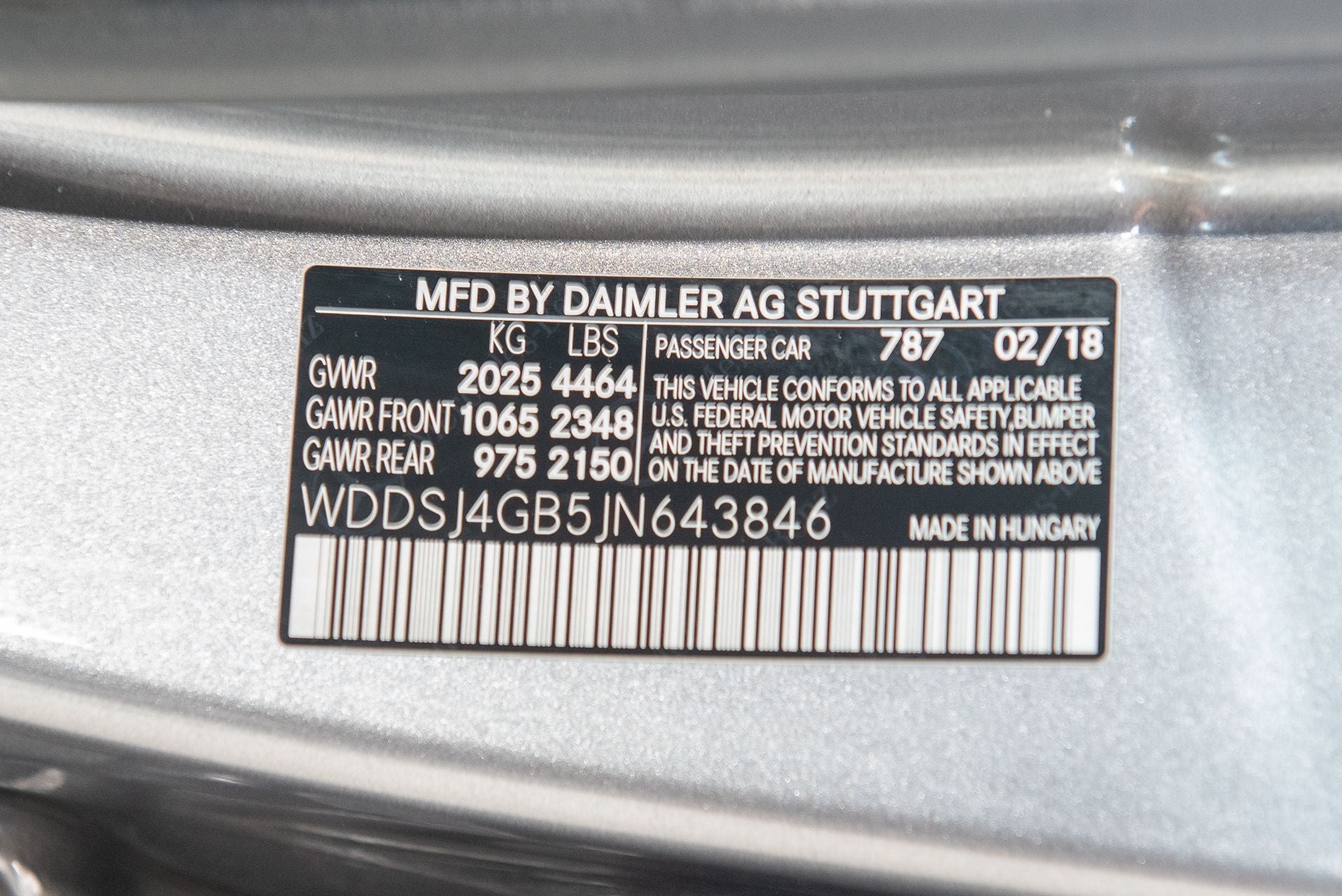 2018 Mercedes-Benz CLA CLA 250 4MATIC®