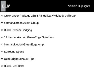 2023 Dodge Charger SRT Hellcat Widebody