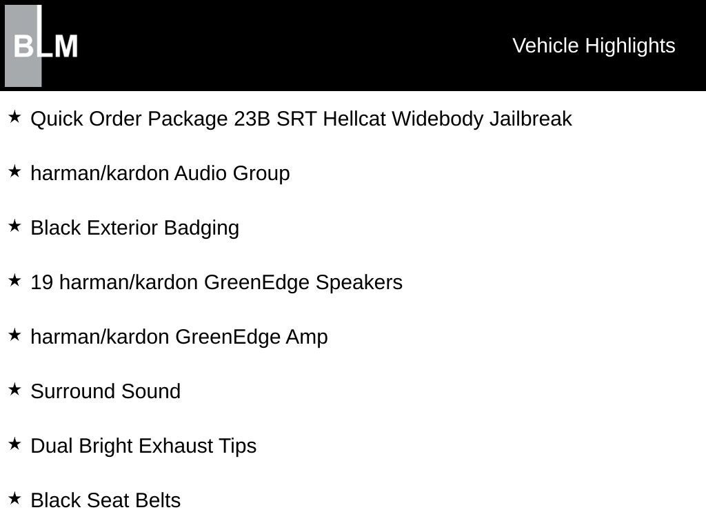 2023 Dodge Charger SRT Hellcat Widebody
