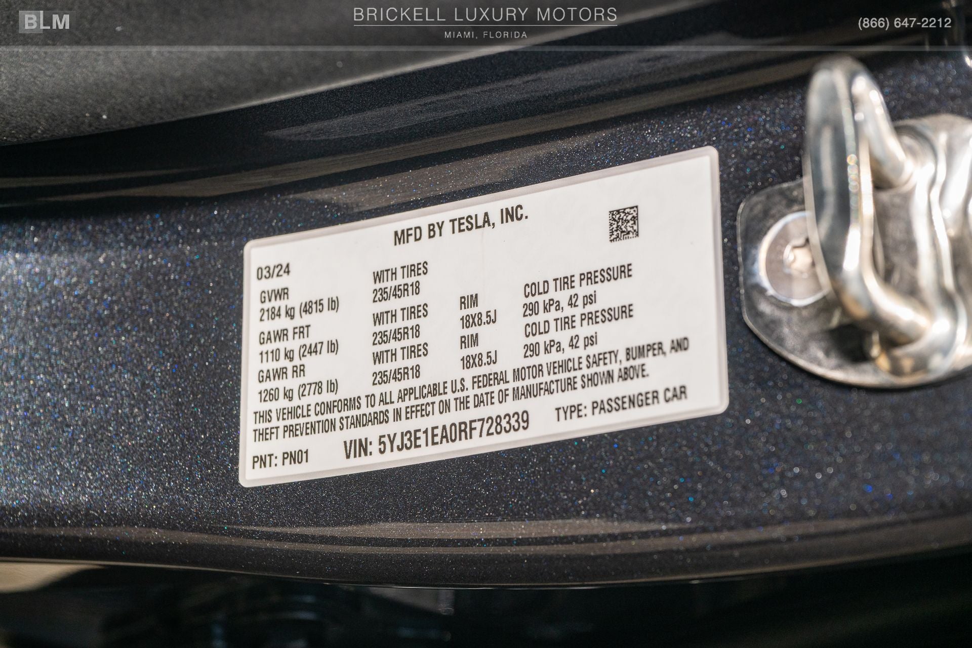 2024 Tesla Model 3 Base