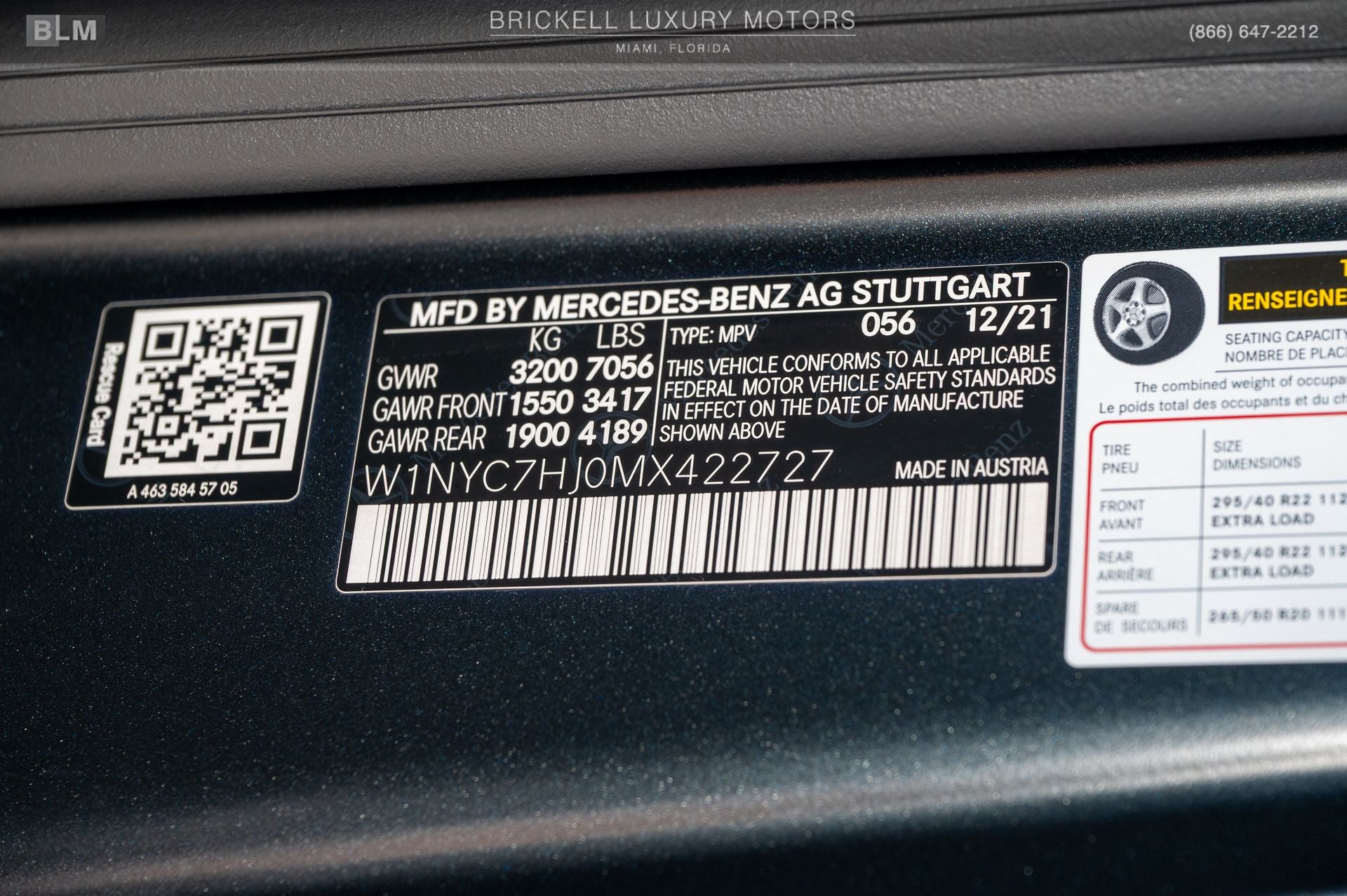 2021 Mercedes-Benz G-Class G 63 AMG® 4MATIC®