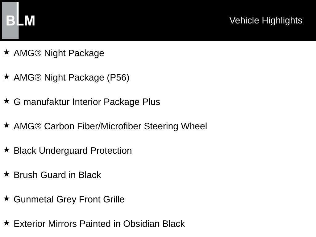 2023 Mercedes-Benz G-Class G 63 AMG® 4MATIC®