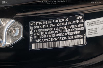 2022 Porsche 911 Carrera