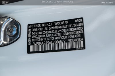 2020 Porsche 911 Carrera