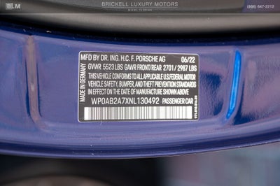 2022 Porsche Panamera 4S