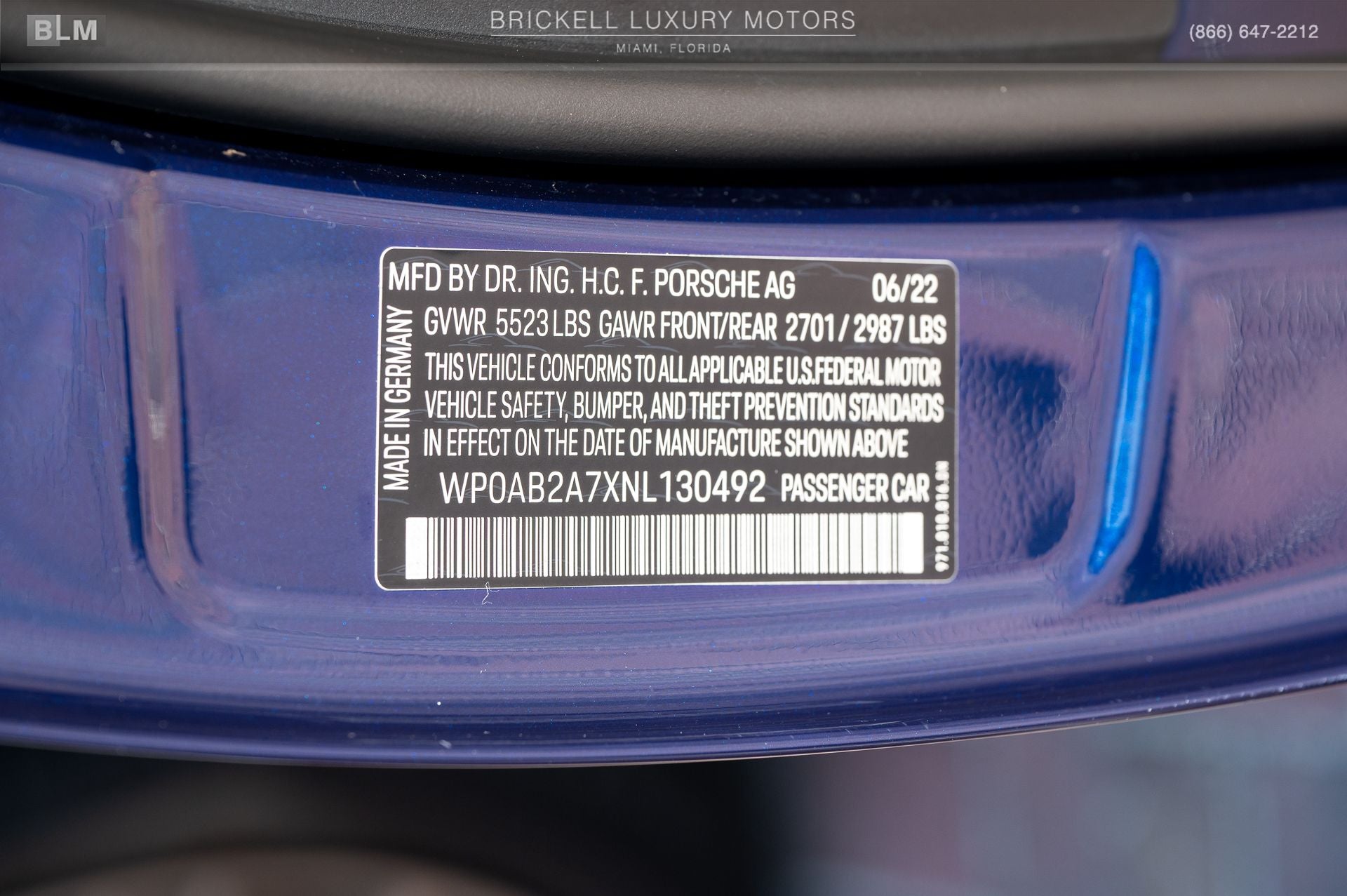 2022 Porsche Panamera 4S