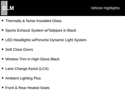 2022 Porsche Panamera 4S