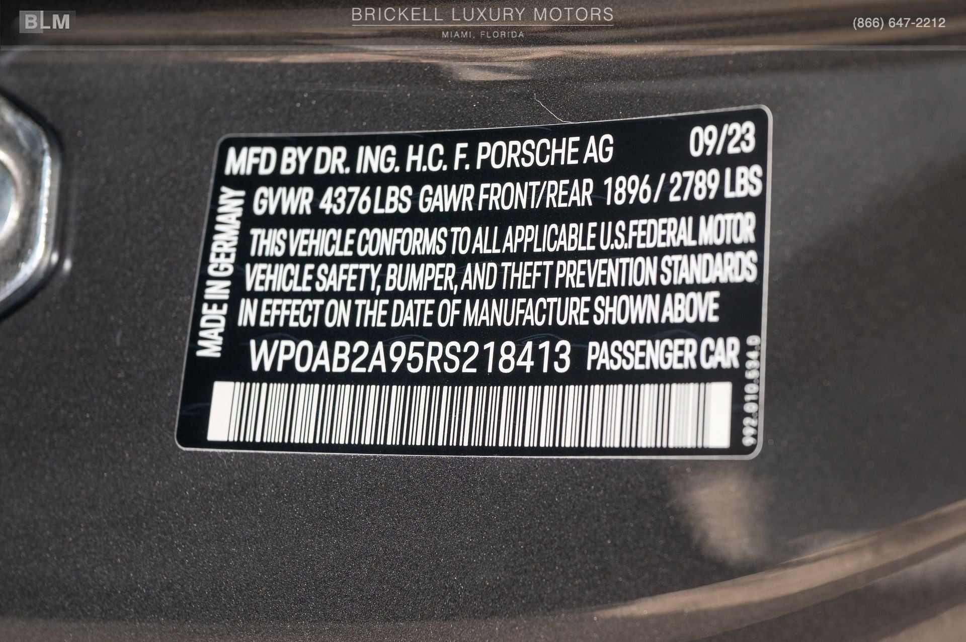 2024 Porsche 911 Carrera S