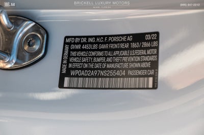 2022 Porsche 911 Turbo S