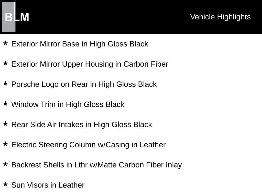 2022 Porsche 911 Turbo S