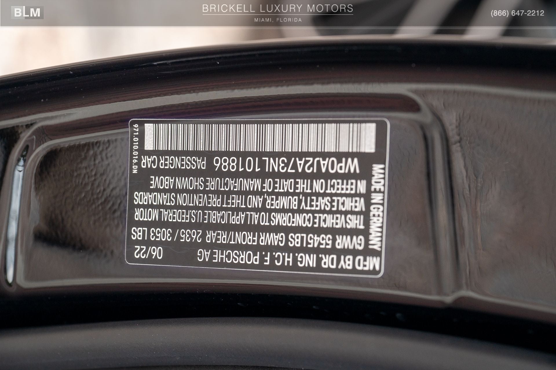 2022 Porsche Panamera 4 Platinum Edition