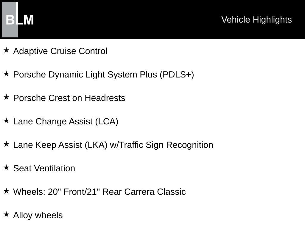 2020 Porsche 911 Carrera S