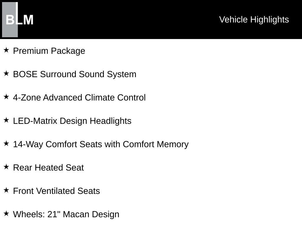 2025 Porsche Macan Electric 4