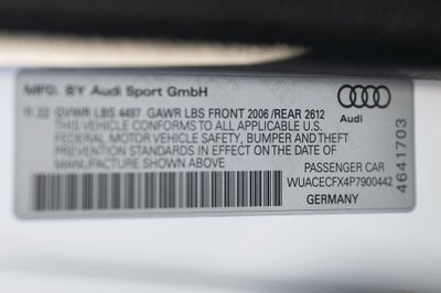 2023 Audi R8 V10 performance