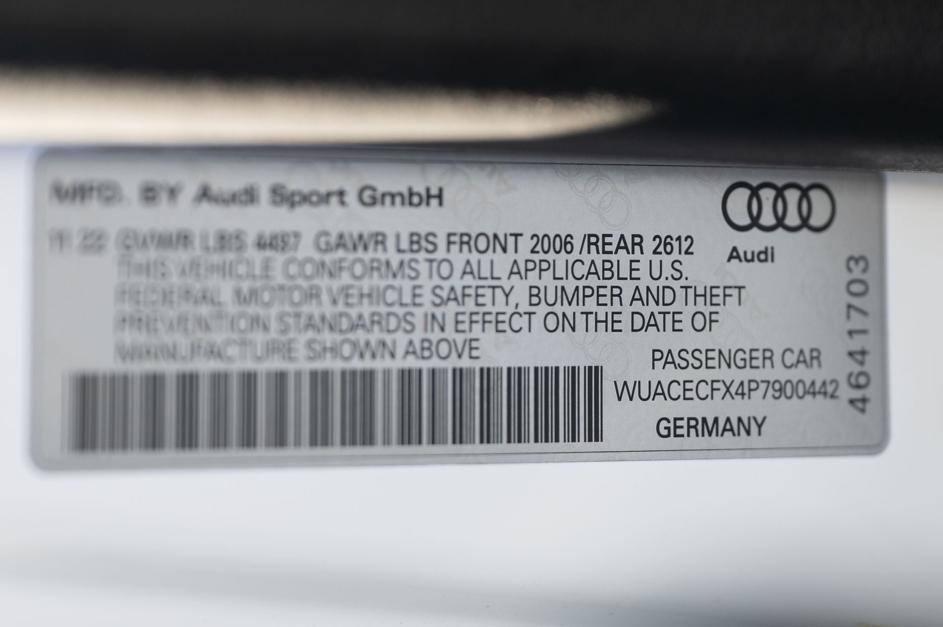 2023 Audi R8 V10 performance