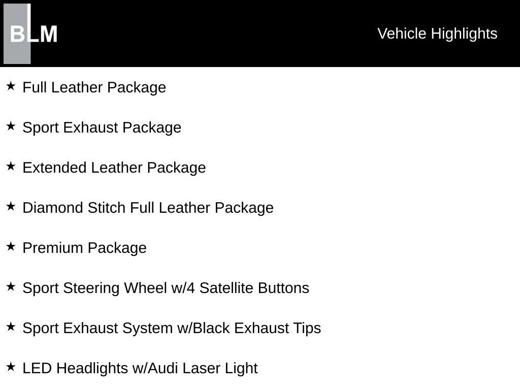 2023 Audi R8 V10 performance