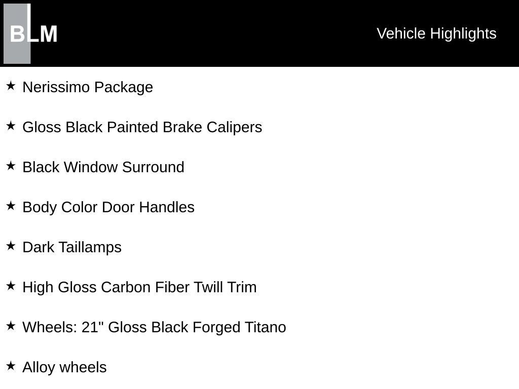 2024 Maserati Ghibli Modena