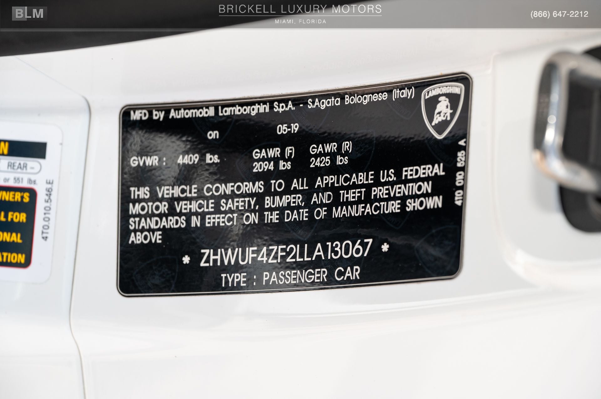 2020 Lamborghini Huracan EVO Base