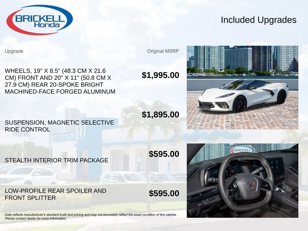 2023 Chevrolet Corvette Stingray 2LT