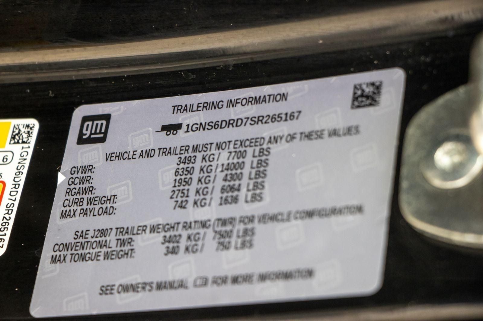 2025 Chevrolet Suburban Z71