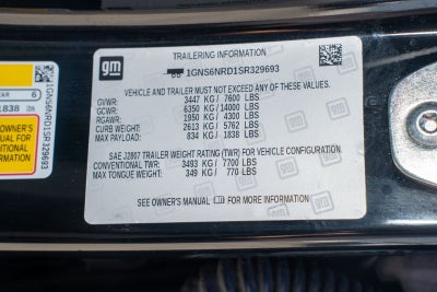 2025 Chevrolet Tahoe LT