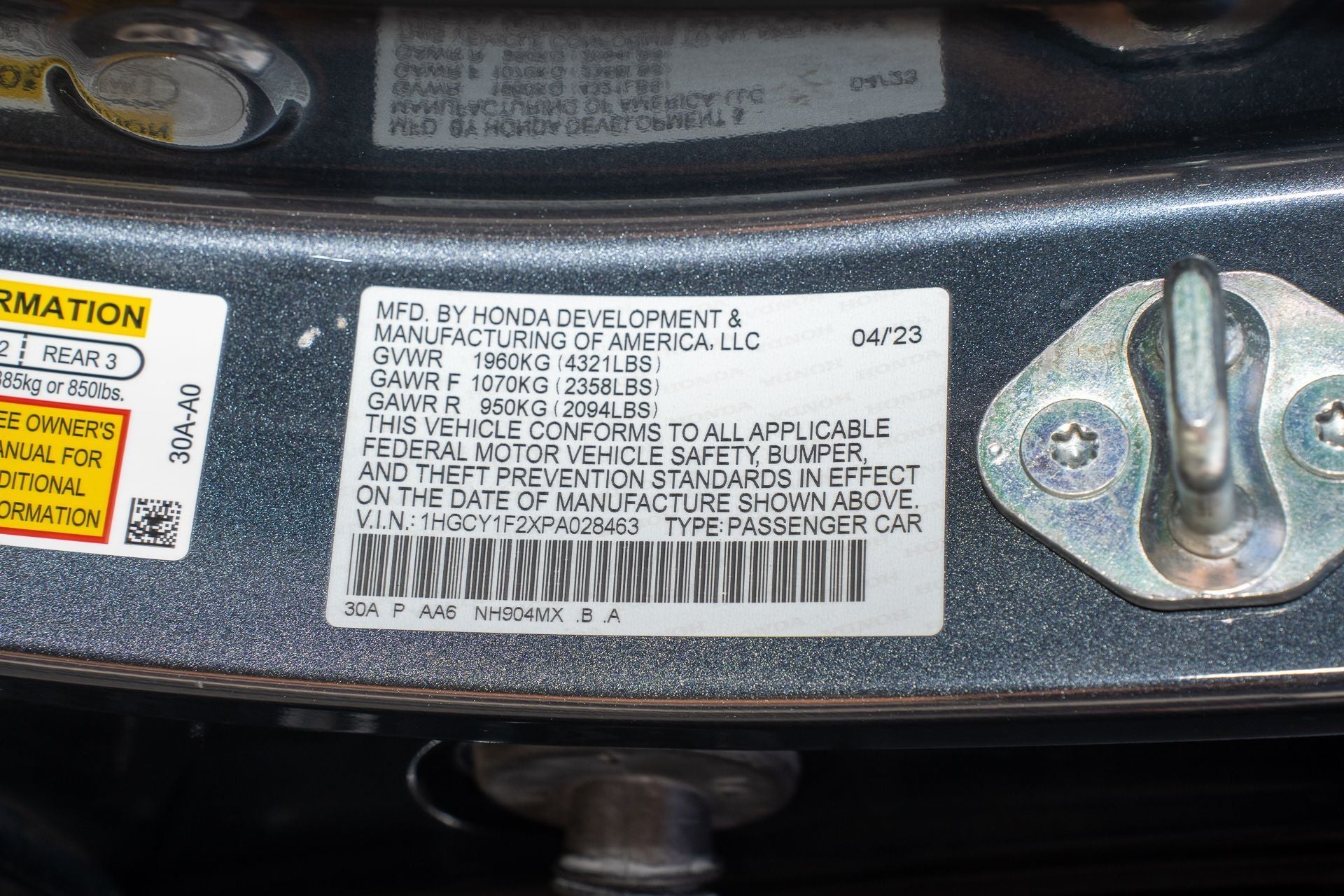 2023 Honda Accord LX