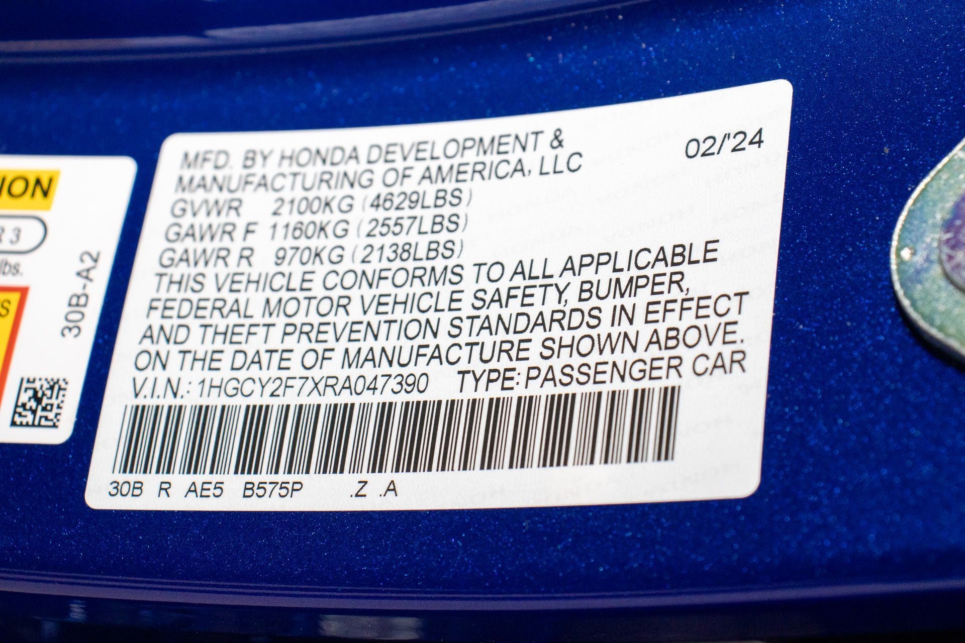 2024 Honda Accord Hybrid Sport-L