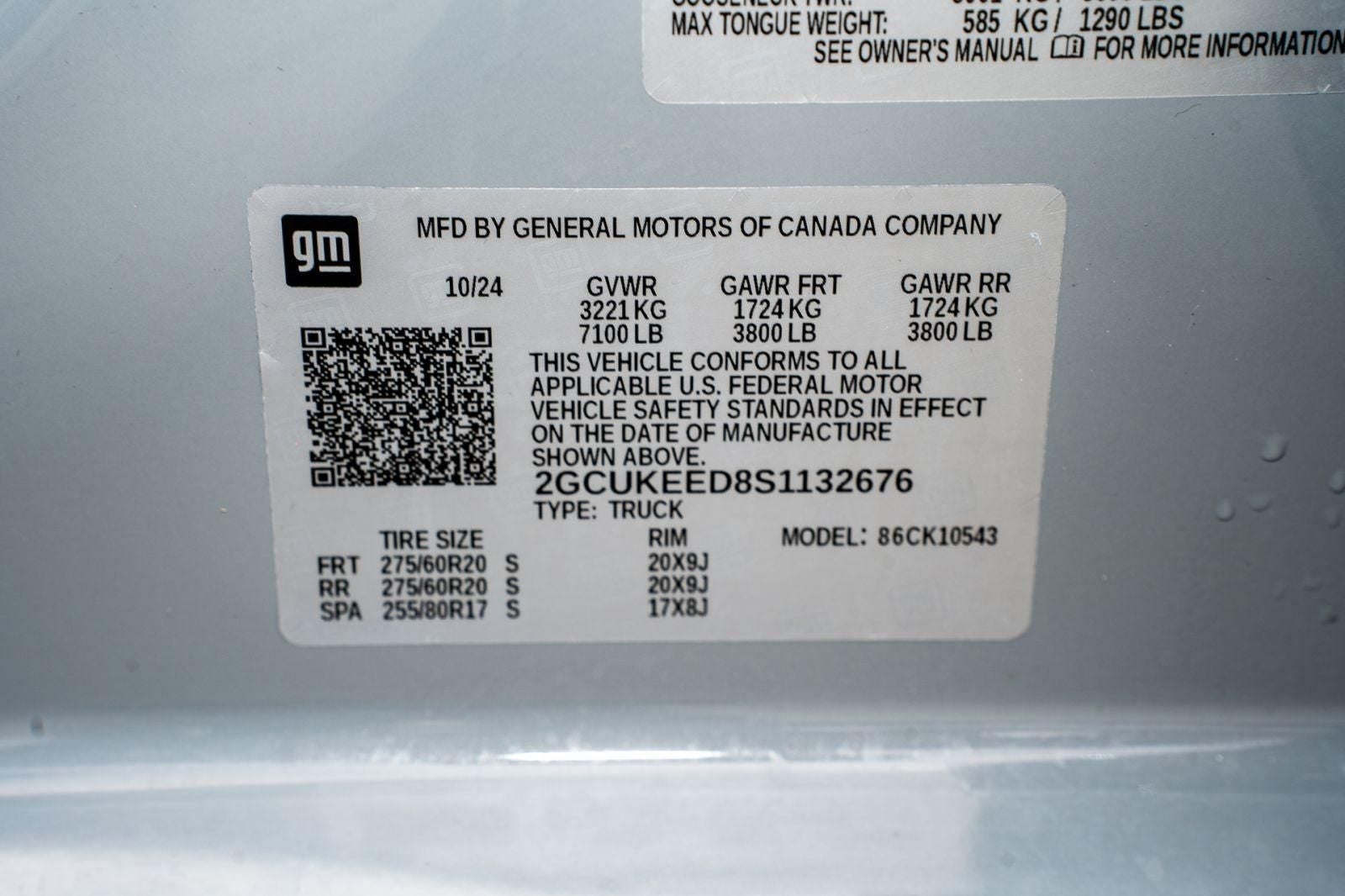 2025 Chevrolet Silverado 1500 RST