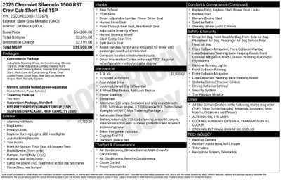 2025 Chevrolet Silverado 1500 RST