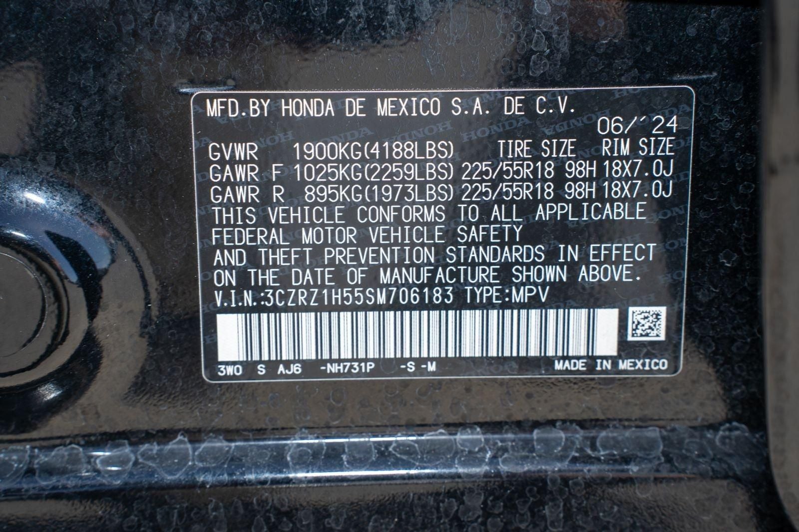 2025 Honda HR-V Sport