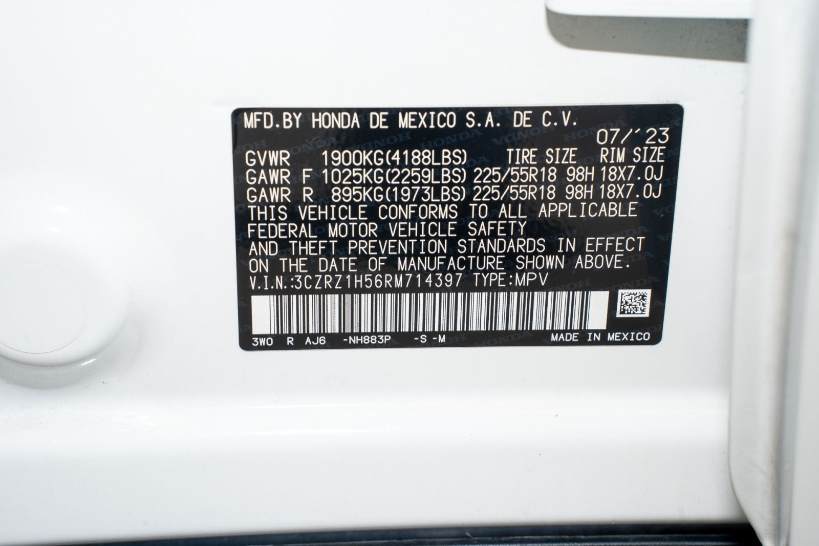 2024 Honda HR-V Sport