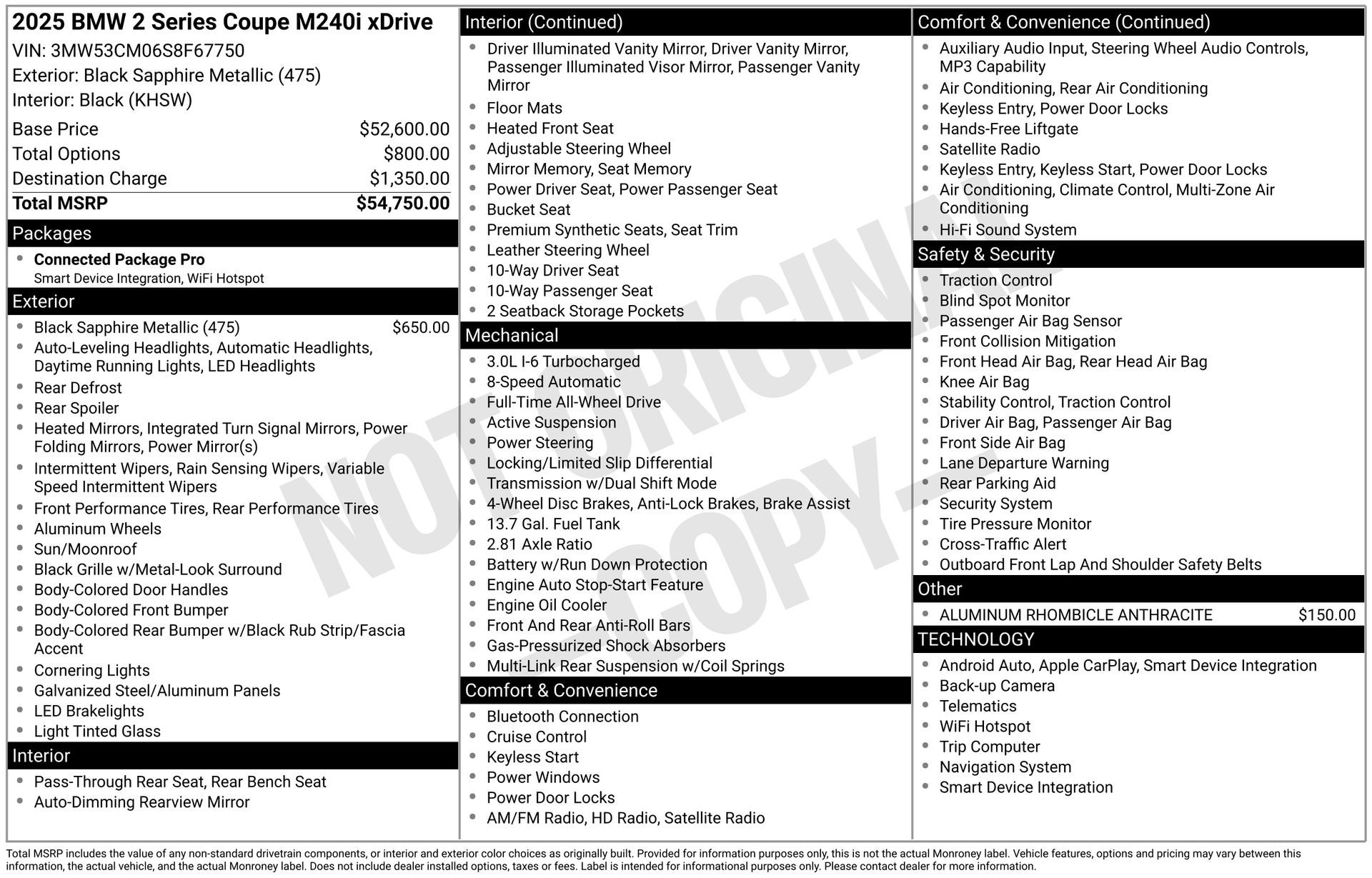 2025 BMW 2 Series M240i